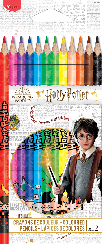 Harry Potter Fourniture Scolaire - Kit Papeterie et Dessin avec Carnet et  Crayons : : Fournitures de bureau