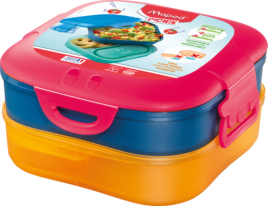 Lunch Box, Bote Djeuner En Plastique Pour Enfant Adulte, Bote