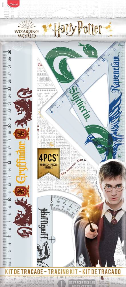 Kit d'accessoires pour sorciers Harry Potter