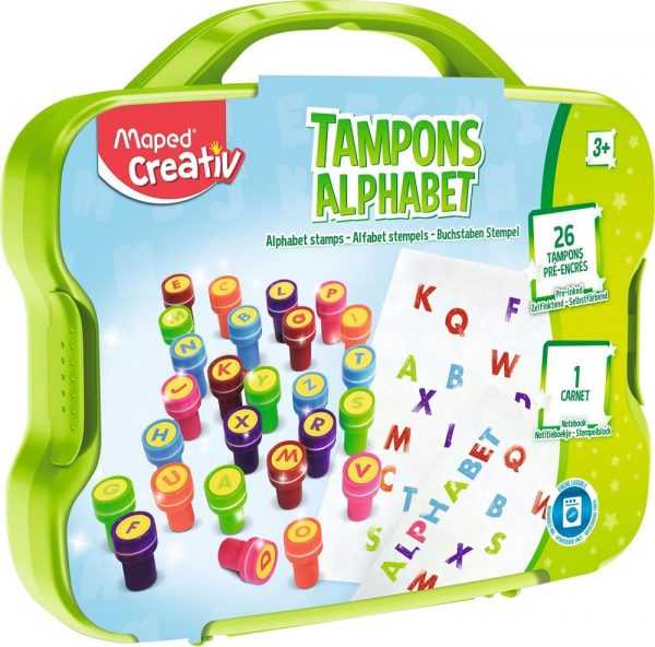 valisette de tampons alphabet