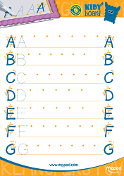 Fiche d'activité à imprimer enfant - Jeu pédagogique enfant – Alphabet et écriture – Lettres petites gauchers