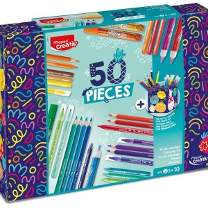maped kit de coloriage créatif 50 pièces