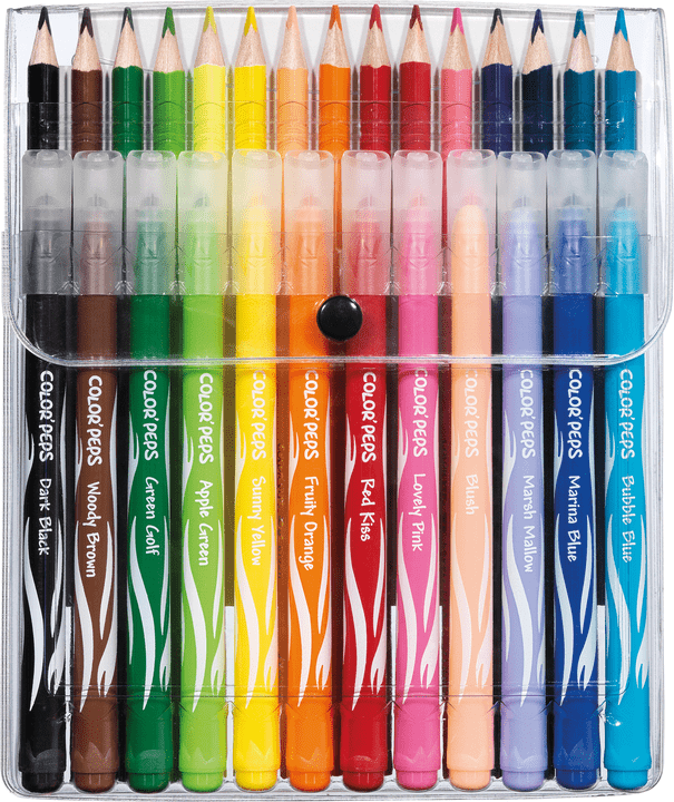 12 crayons de couleur pastel Color'Peps FSC – Maped France