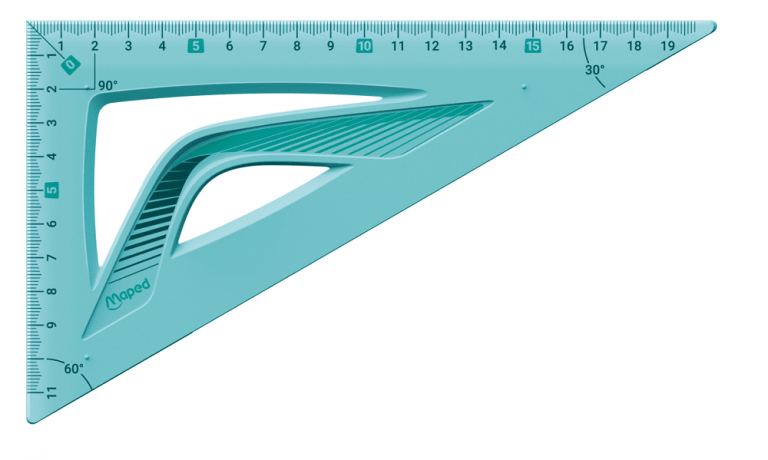 Equerre 60° grand côté 21 cm FLEX – Maped France