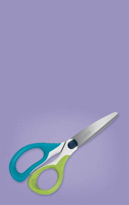 Ciseaux enfant - Gaucher - 14 cm - Ciseaux pour enfant - Creavea