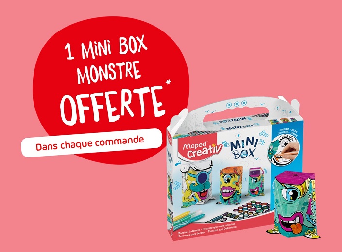 Boîte feutres de coloriage enfant Mini Cute – Maped France