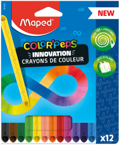 crayons de couleur infinity maped