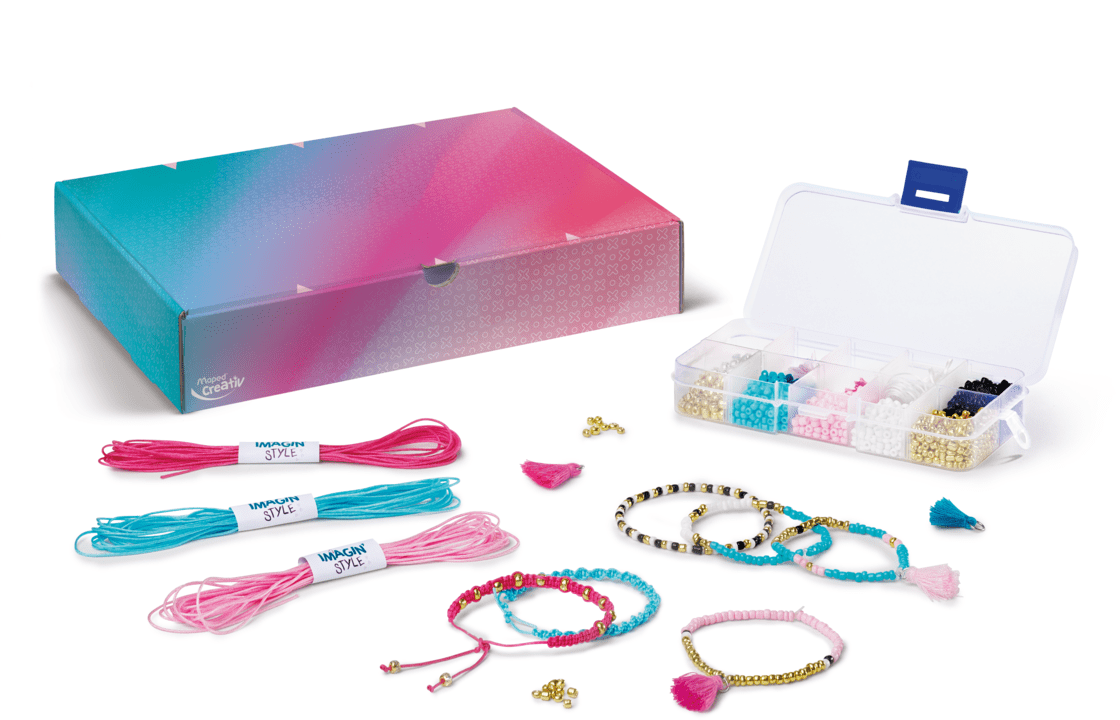 Kit créatif pour enfant Bracelet japonais - Graine créative ref 750206