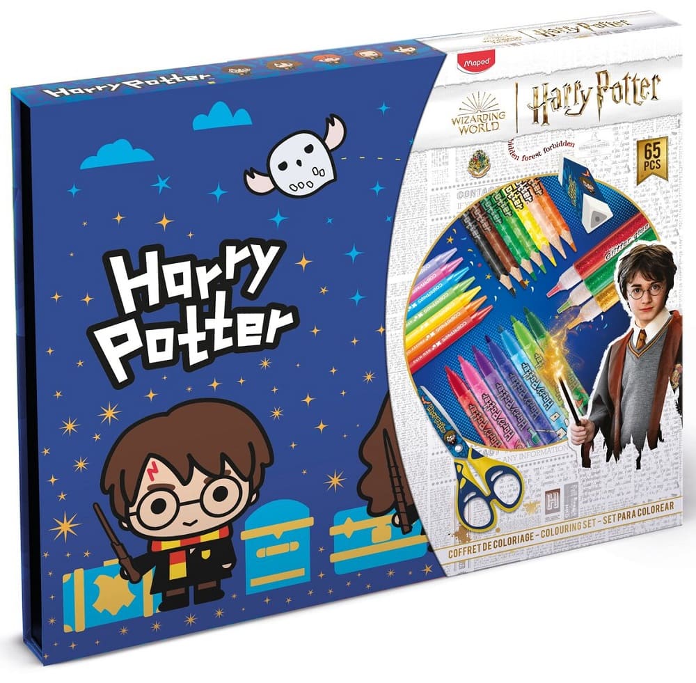 Coloriage Harry Potter Magical Minis · Creative Fabrica
