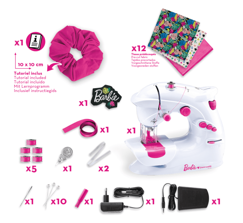 Kit machine à dessiner Lumi Board Barbie + coffret coloriage paillettes –  Maped France