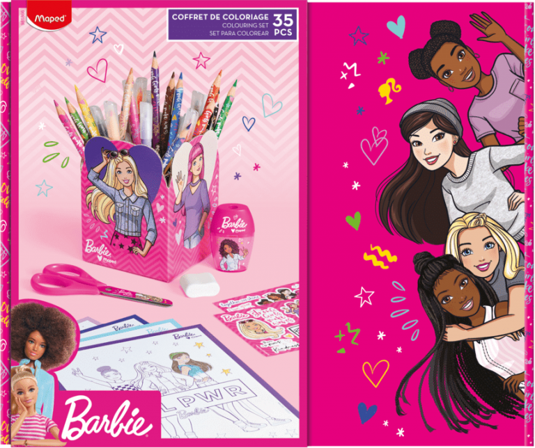 Ravensburger – Puzzle 3D Pot à Crayons Barbie – 54 Pièces Numérotées – Dès 6 Ans – 9,5 Cm – Sans Colle
