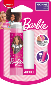 gomme tube blanche barbie x maped