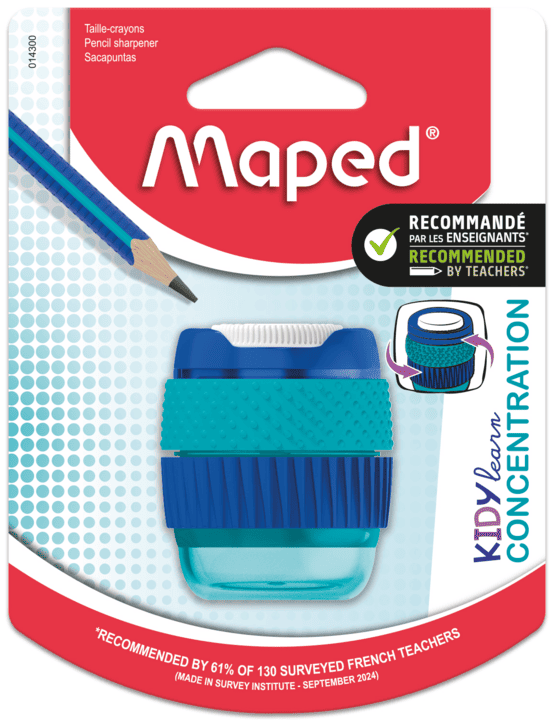 Taille-crayons Kidy Learn Concentration Maped