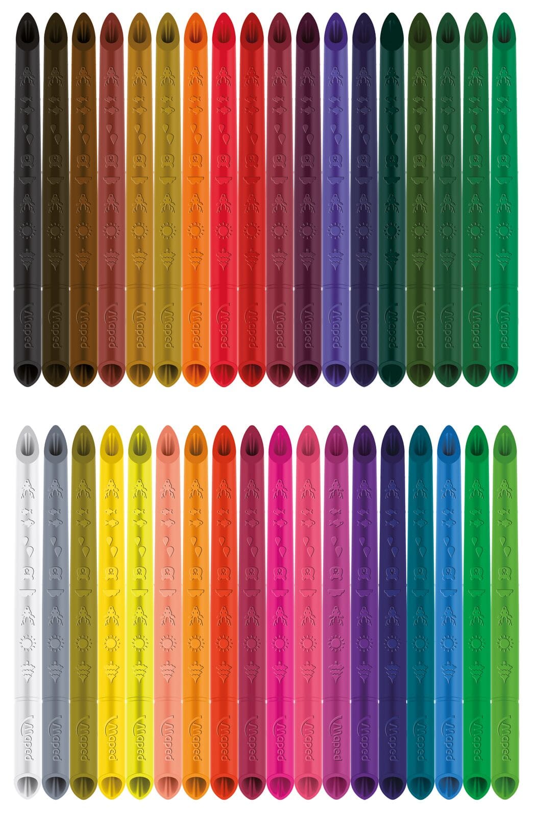 crayons de couleur infinity 36 couleurs