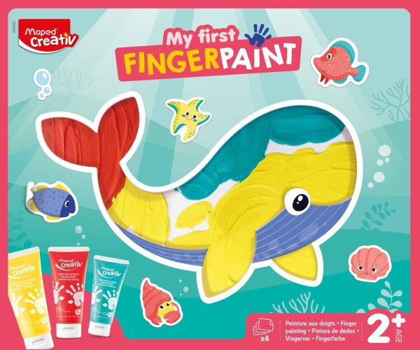 SES Creative - 14417 - My First - Mon Premier Kit de Peinture au Doigt