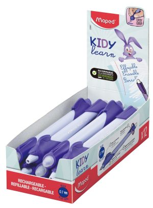 Stylos d'apprentissage effaçables Kidy Learn Magic Lapin x12