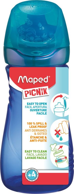 gourde étanche Picnik Origins 430ml bleu aqua