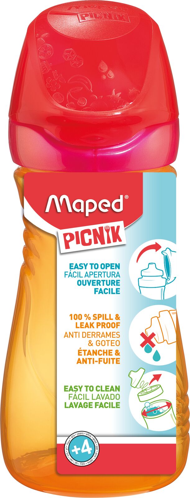 gourde étanche Picnik Origins 430ml orange sunset