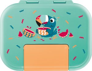 boîte à déjeuner lunch box picnik miniz motif toucan
