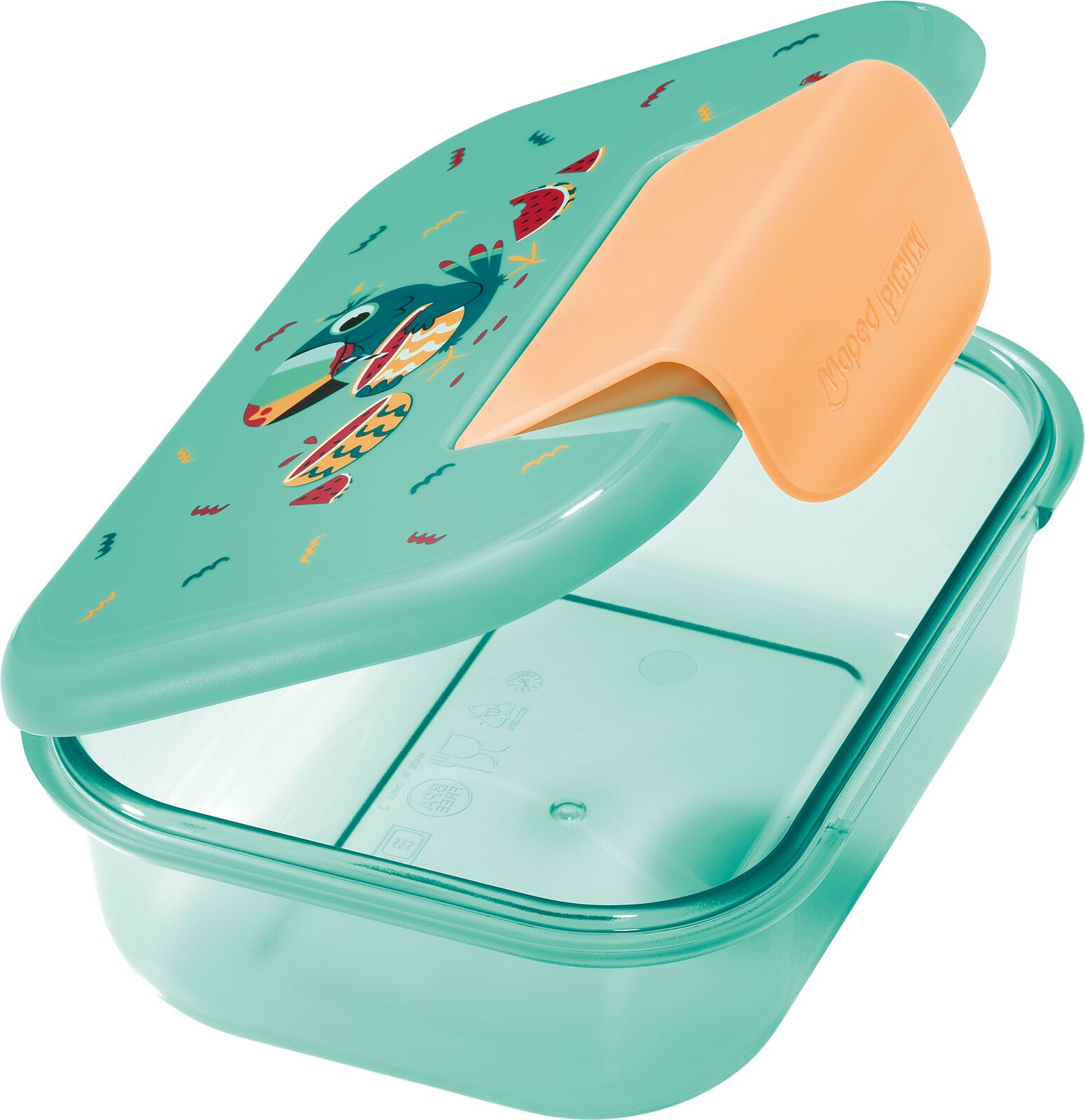 boîte à déjeuner lunch box picnik miniz motif toucan