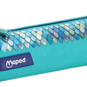 Trousse scolaire collège ronde Dragon, 1 compartiment