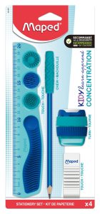 kit de fournitures kidy learn concentration maped
